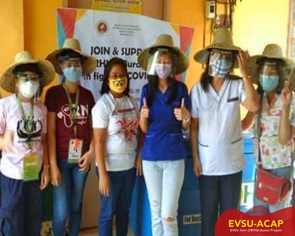 EVSU distributes 390 face shields anew