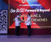 Oath Taking and Turnover Ceremony for EVSU Key Officials