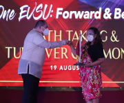 Oath Taking and Turnover Ceremony for EVSU Key Officials