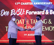 Oath Taking and Turnover Ceremony for EVSU Key Officials