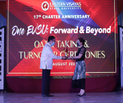 Oath Taking and Turnover Ceremony for EVSU Key Officials