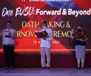 Oath Taking and Turnover Ceremony for EVSU Key Officials