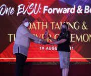 Oath Taking and Turnover Ceremony for EVSU Key Officials