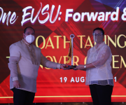 Oath Taking and Turnover Ceremony for EVSU Key Officials