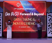 Oath Taking and Turnover Ceremony for EVSU Key Officials