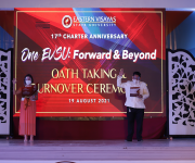 Oath Taking and Turnover Ceremony for EVSU Key Officials