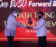 Oath Taking and Turnover Ceremony for EVSU Key Officials