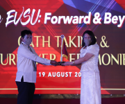 Oath Taking and Turnover Ceremony for EVSU Key Officials