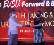 Oath Taking and Turnover Ceremony for EVSU Key Officials