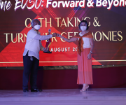 Oath Taking and Turnover Ceremony for EVSU Key Officials