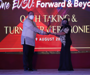 Oath Taking and Turnover Ceremony for EVSU Key Officials