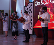 Oath Taking and Turnover Ceremony for EVSU Key Officials