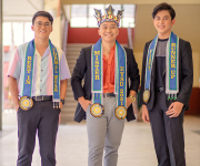 Hail to the new King and Queen of EVSU!