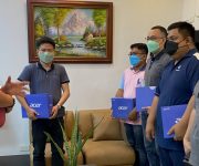 ACER PHILIPPINES INC. donates ACER tablets to EVSU’s ICT personnel