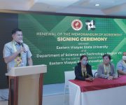 EVSU renews MOA with DOST 8, EVFIC to strengthen EV MSMEs