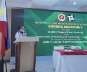 EVSU renews MOA with DOST 8, EVFIC to strengthen EV MSMEs