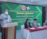 EVSU renews MOA with DOST 8, EVFIC to strengthen EV MSMEs
