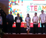 DMMMSU Bags Overall Best Paper Award in 5th ISTEAM; PAASE Team, Key Officials bestow the awards