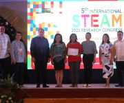 DMMMSU Bags Overall Best Paper Award in 5th ISTEAM; PAASE Team, Key Officials bestow the awards