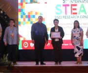 DMMMSU Bags Overall Best Paper Award in 5th ISTEAM; PAASE Team, Key Officials bestow the awards
