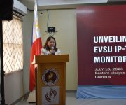 PCAARD unveils EVSU-IP-TBM Marker; monitors project site