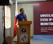 PCAARD unveils EVSU-IP-TBM Marker; monitors project site