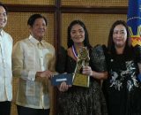 Faculty-extensionist Prof. Shirley Siozon receives national accolades; DNB award