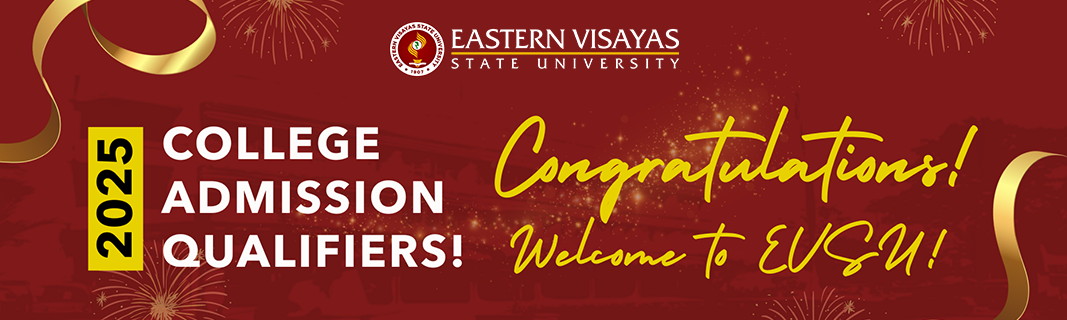 EVSU College Admission Qualifiers 2025